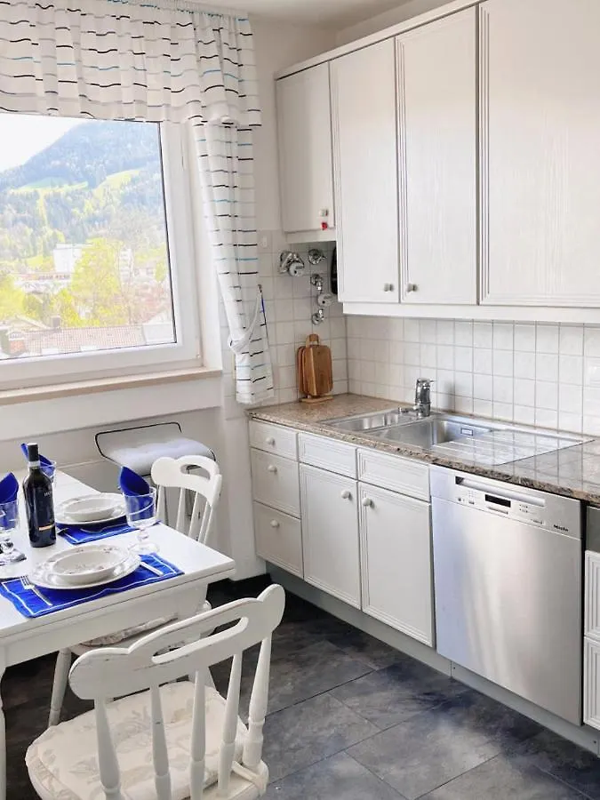 Daire Grosszuegige Wohnung, Bergblick, Vintage Sonthofen