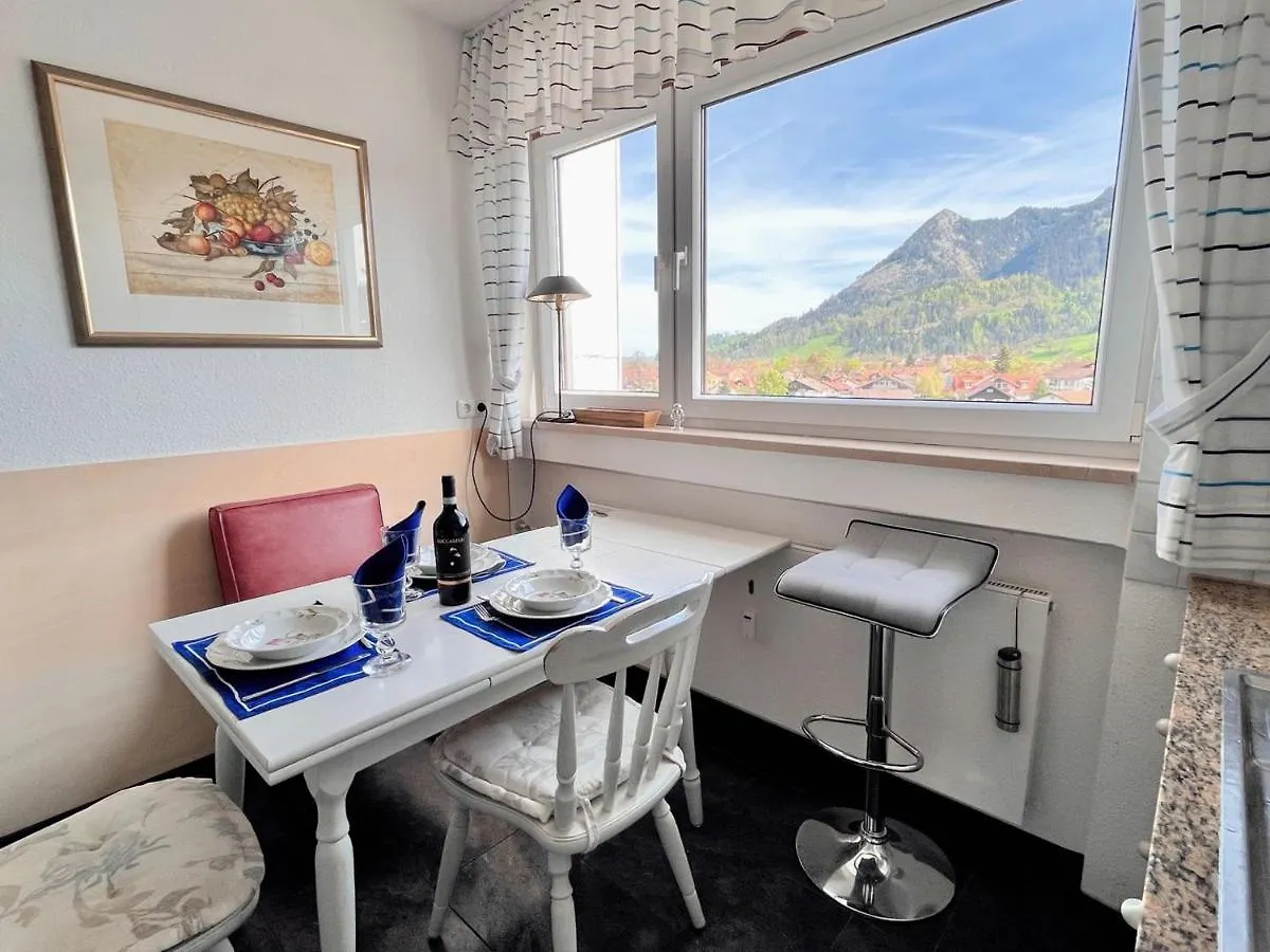 Grosszuegige Wohnung, Bergblick, Vintage Sonthofen