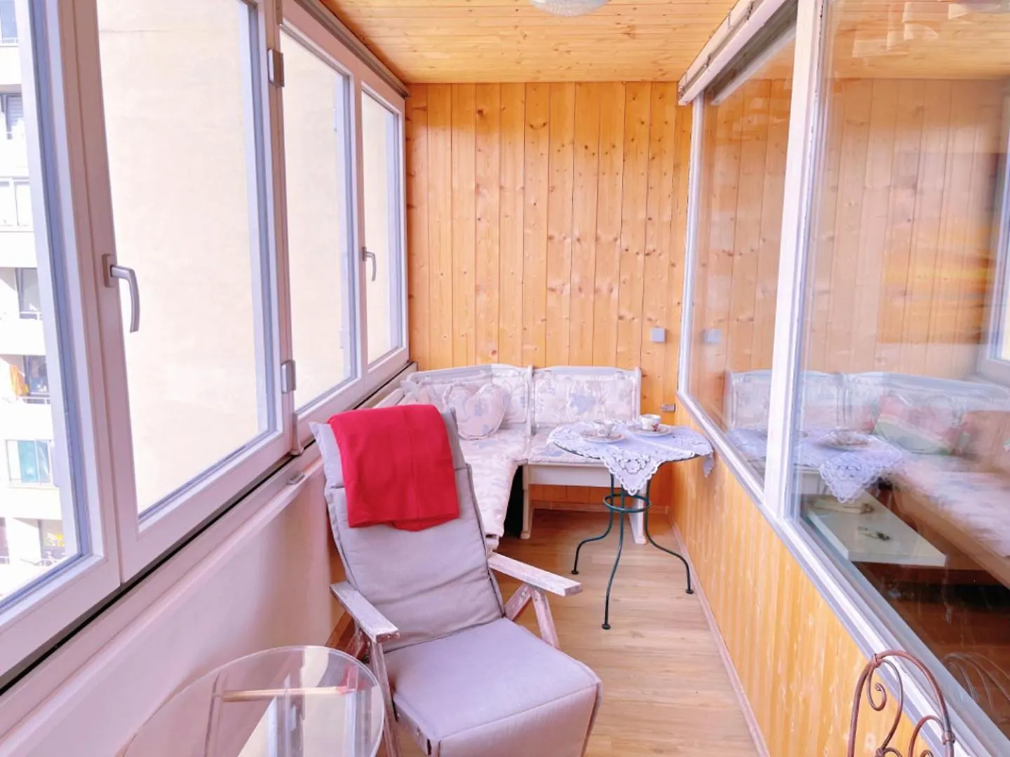 Grosszuegige Wohnung, Bergblick, Vintage Sonthofen Daire